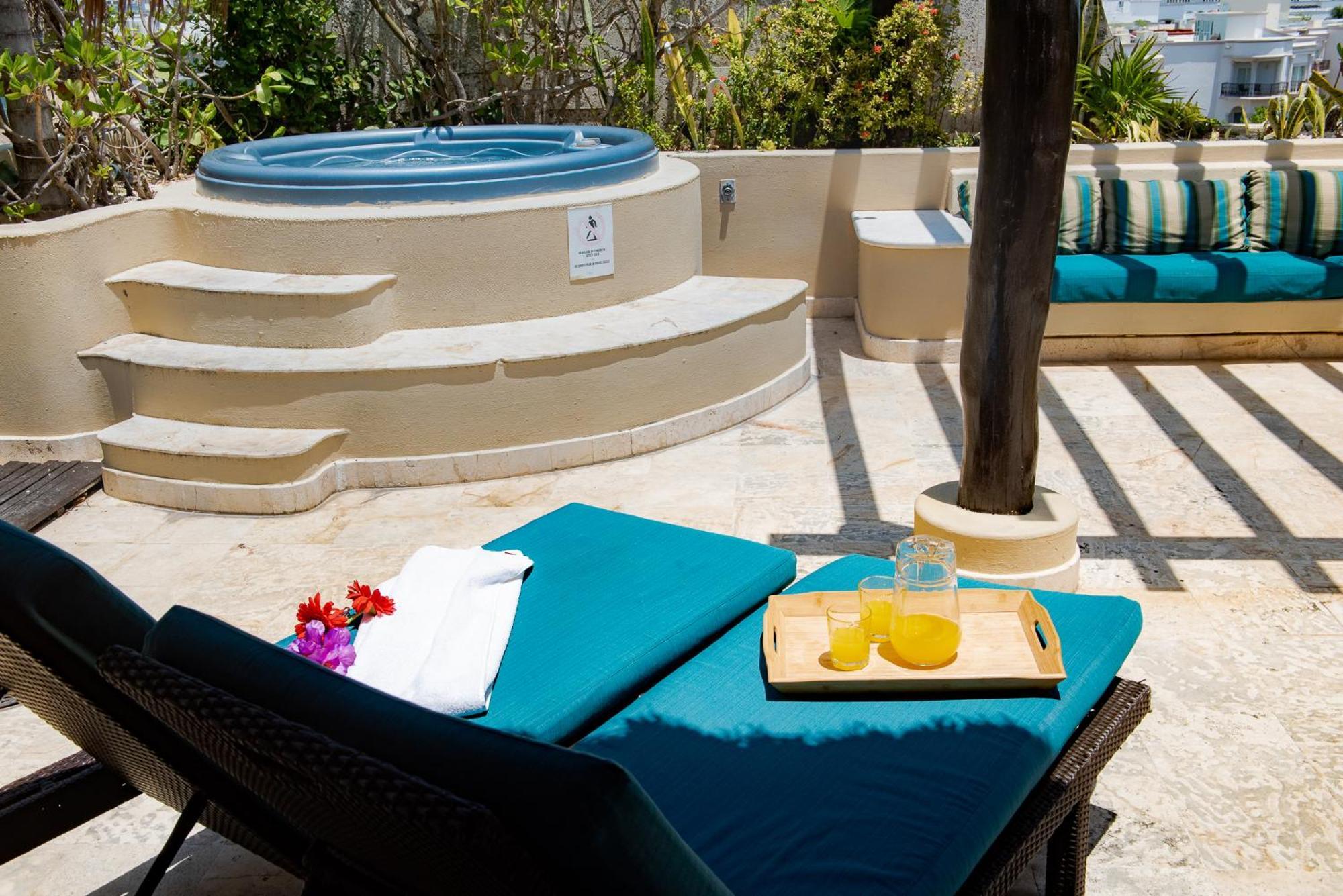 El Taj Oceanfront And Beachside Condo Hotel Playa del Carmen Dış mekan fotoğraf
