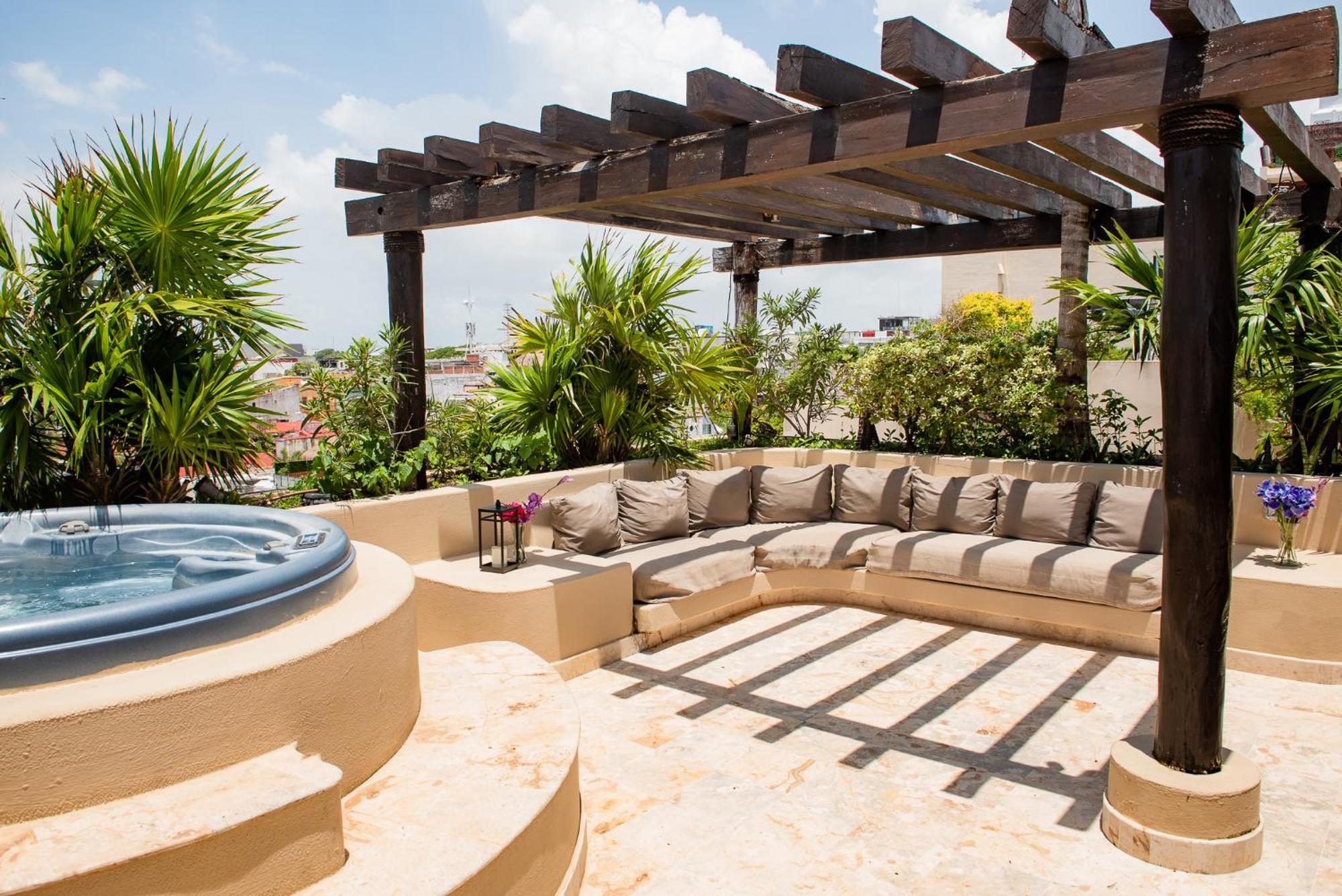 El Taj Oceanfront And Beachside Condo Hotel Playa del Carmen Dış mekan fotoğraf