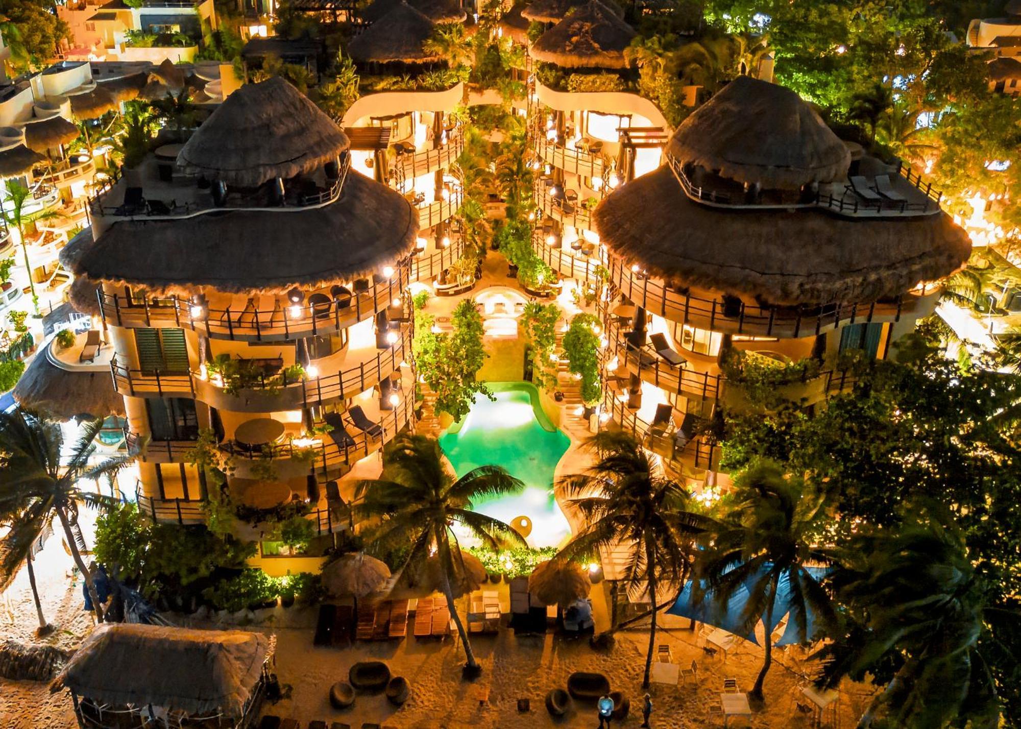 El Taj Oceanfront And Beachside Condo Hotel Playa del Carmen Dış mekan fotoğraf